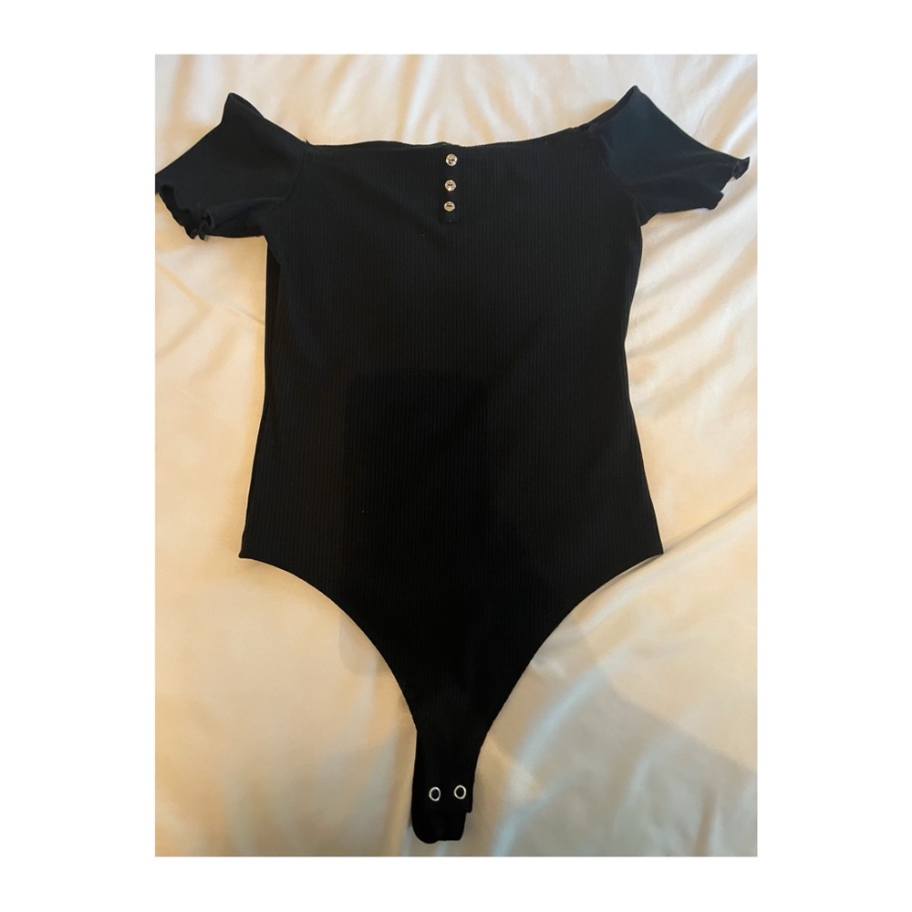 COPY - Black off the shoulder bodysuit